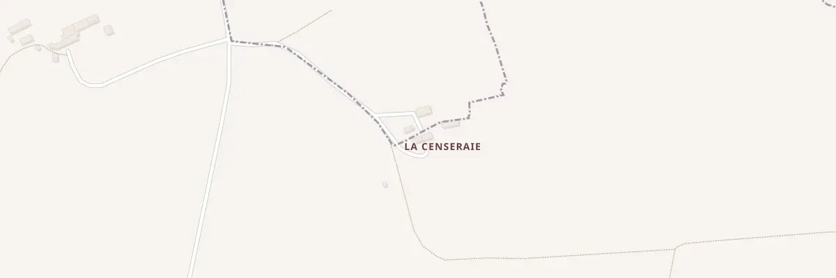 Plan du 1 La Censeraie à La Chapelle-au-Riboul