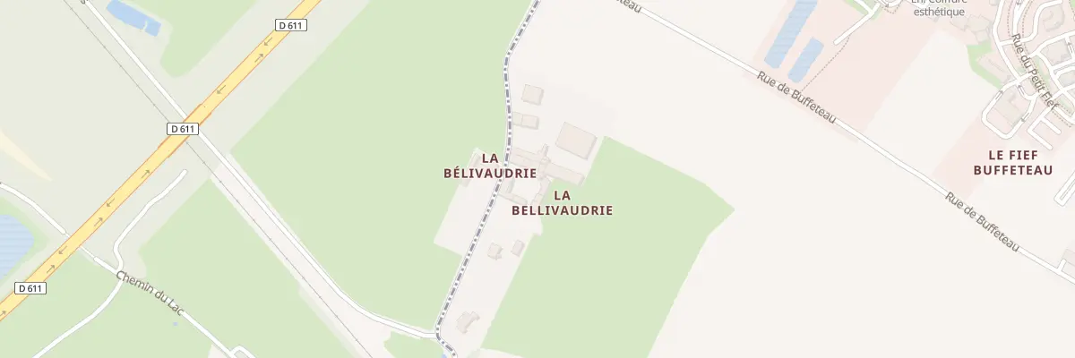 Plan du 485 Rue de la Bellivaudrie à Aiffres