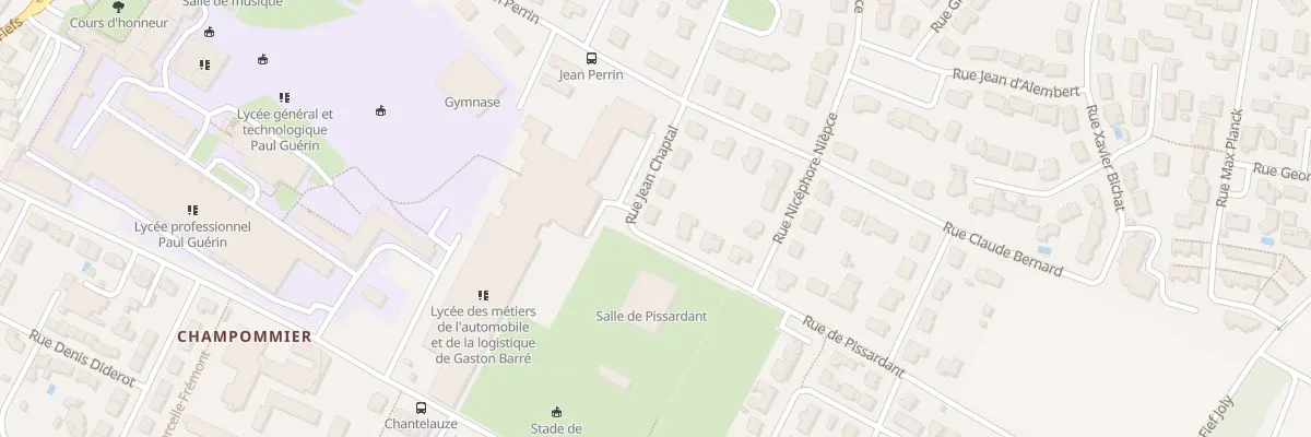 Plan du 35 Rue Jean Chaptal à Niort