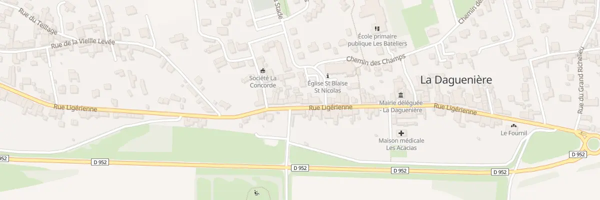 Plan du 98 Rue Ligérienne (La Daguenière) à Loire-Authion