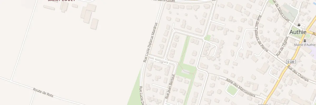 Plan du 26 Rue Rose Harel à Authie