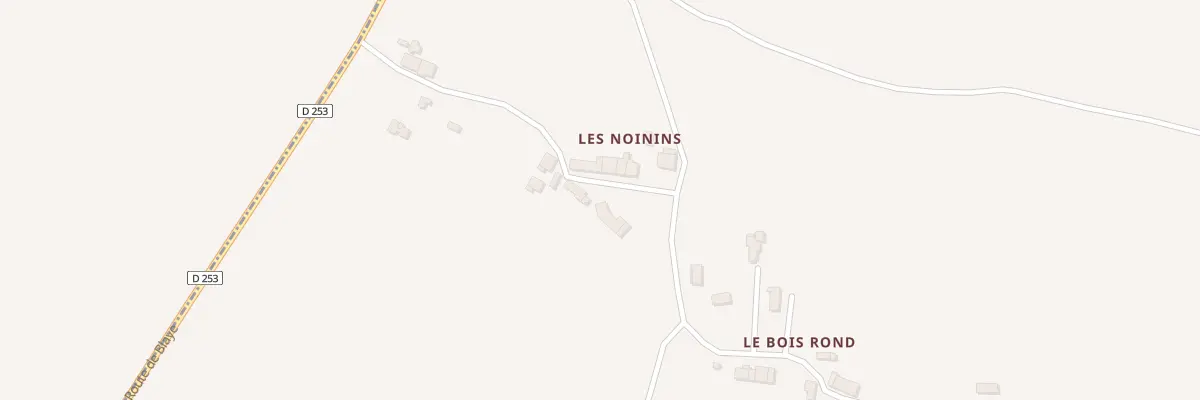 Plan du 35 Noinins à Donnezac