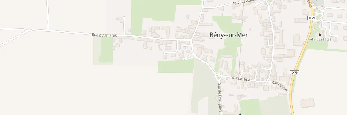 Plan du 5 Rue d’Asnières à Bény-sur-Mer