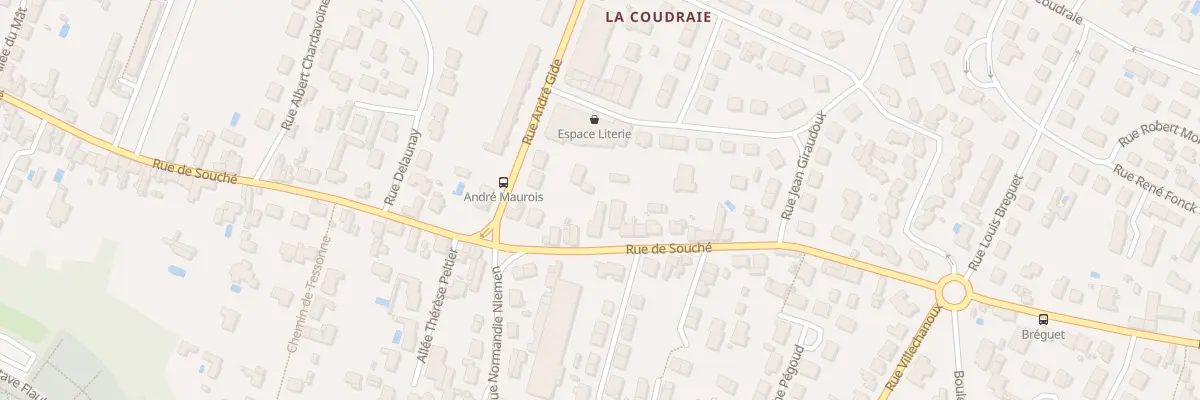 Plan du 113B Rue de Souché à Niort