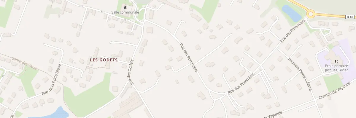 Plan du 6 Rue des Pommiers à Amayé-sur-Orne