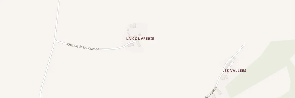 Plan du 2 Che de la Couverie au Horps