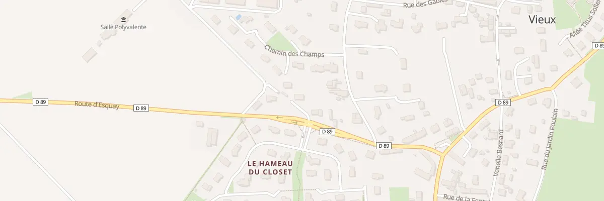 Plan du 5107 Che des Tertres à Vieux