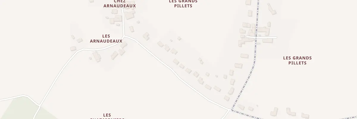 Plan du 13 Les Grands Pillets à Saint-Simon-de-Bordes