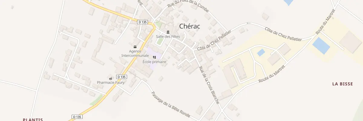 Plan du 6 Imp des Jardins à Chérac