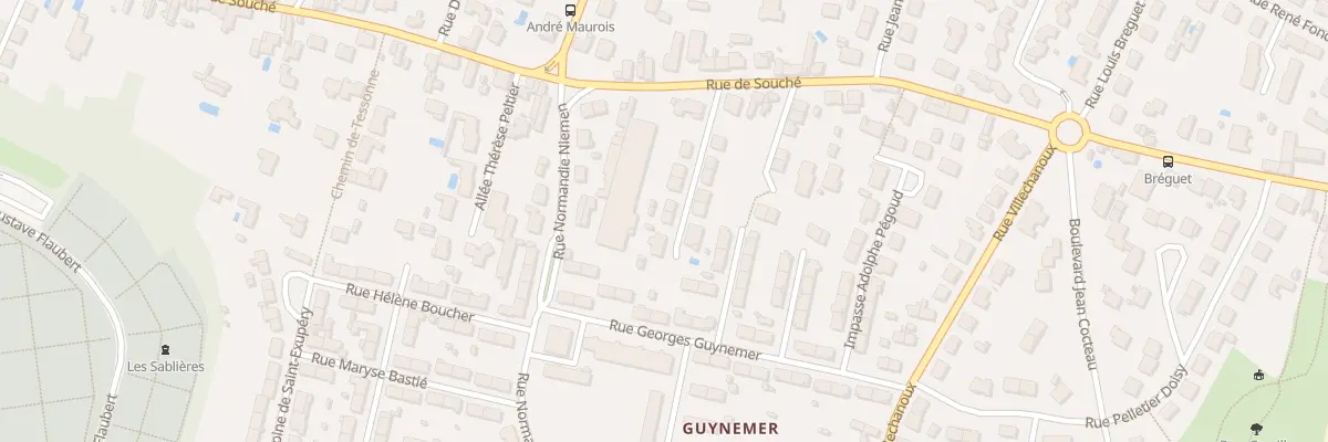 Plan du 10 Imp Romain Rolland à Niort