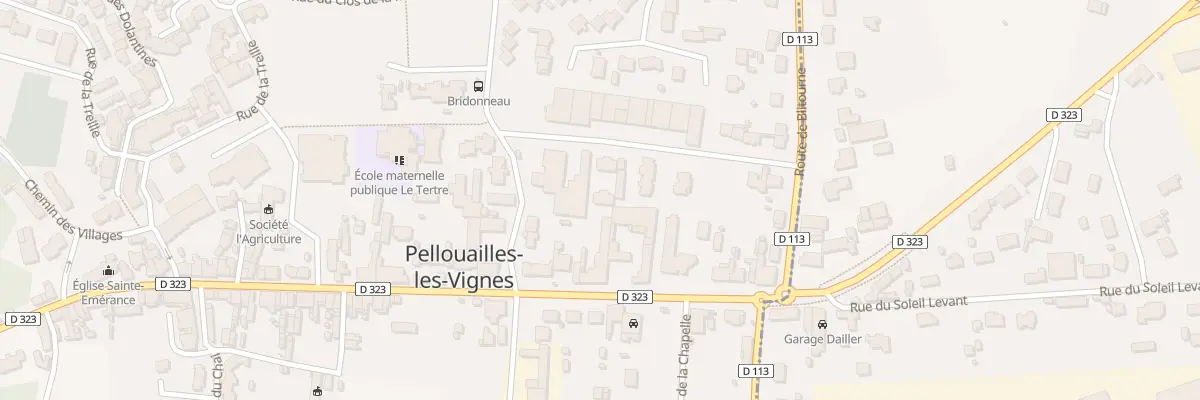 Plan du 15 Rue du Petit Clos à Verrières-en-Anjou