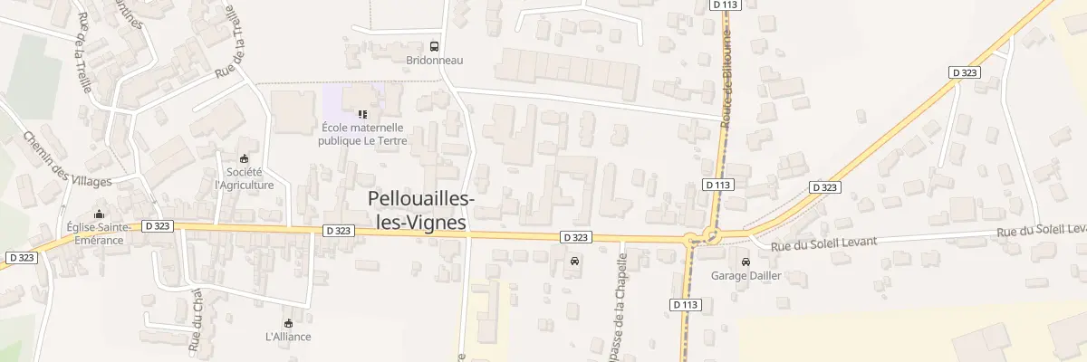 Plan du 11 Rue du Petit Clos à Verrières-en-Anjou