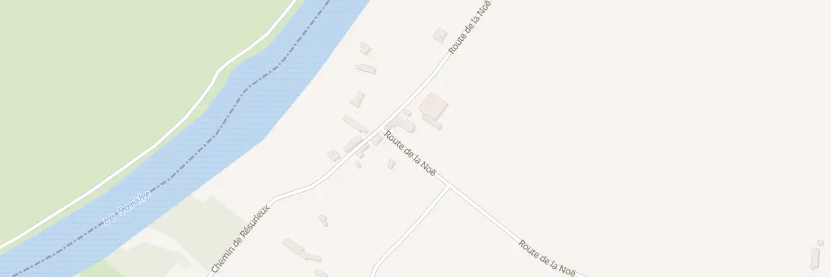 Plan du 3105 Rte de la Noë à Morannes sur Sarthe-Daumeray