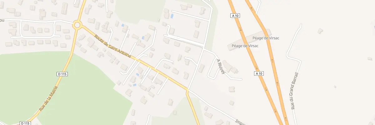 Plan du 147 Au Bois de Croix de Pradel à Virsac