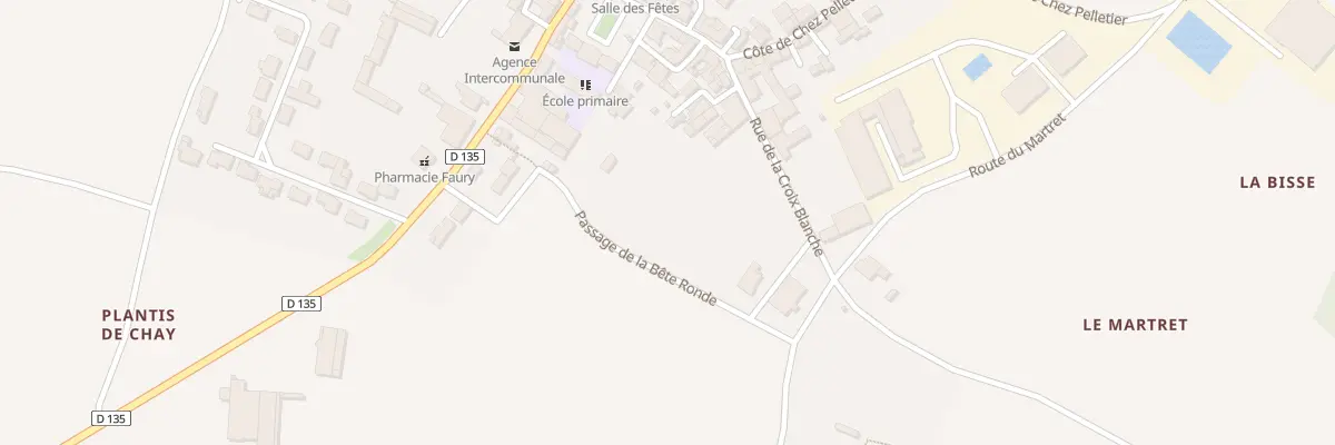 Plan du 10B Rue de la Croix Blanche à Chérac