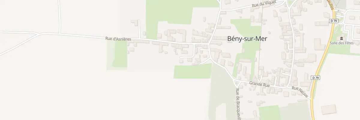 Plan du 3 Imp Bonne Entente à Bény-sur-Mer