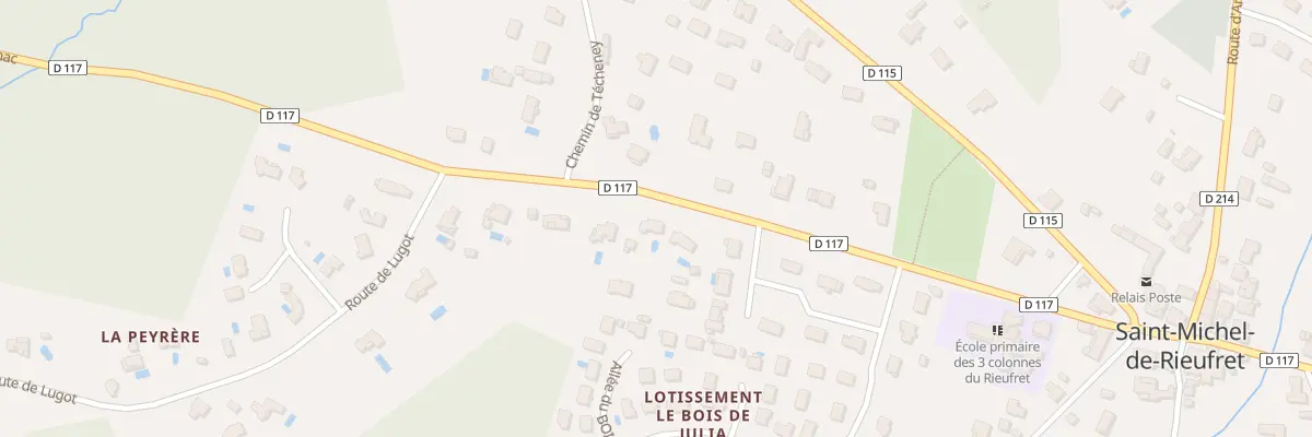 Plan du 19 Rte de Cabanac à Saint-Michel-de-Rieufret