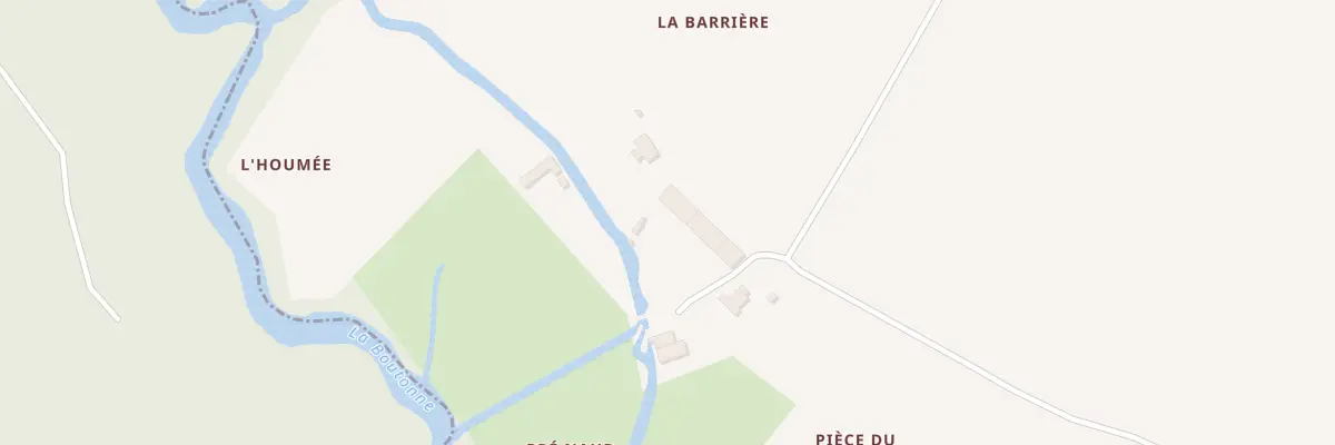 Plan du 3 Imp du Chateau à Blanzay-sur-Boutonne