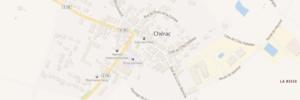 Plan du 1 Imp des Dimiers à Chérac