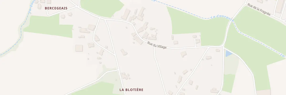 Plan du 16 Rue du Village à Marigny