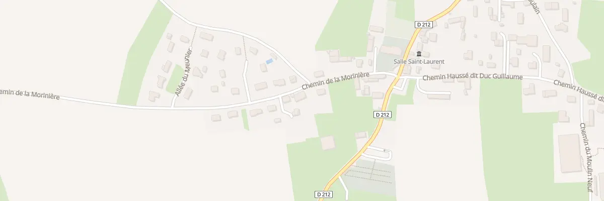 Plan du 7 Chemin de la Morinière à Vieux