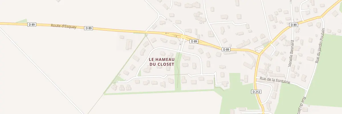 Plan du 1 All des Aqueducs à Vieux