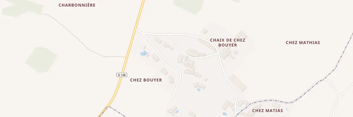 Plan du 5 Chez Bouyer à Saint-Germain-de-Lusignan