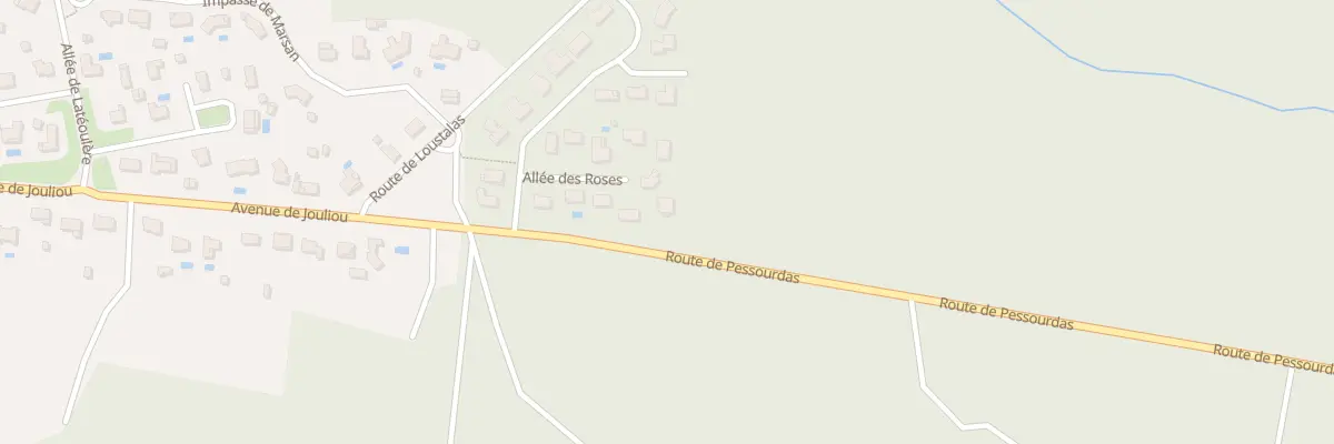 Plan du 102 Allee des Roses à Saint-Avit