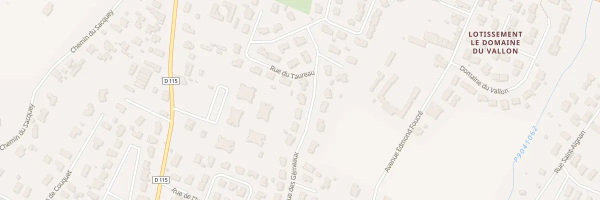 Plan du 3 Rue des Gémeaux à Saint-Loubès