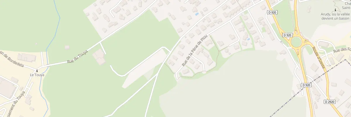 Plan du 24 Rue Pene de Plou à Arudy