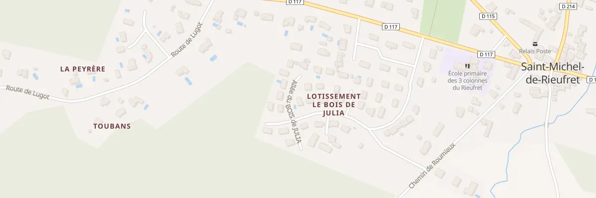 Plan du 17 Lot Le Bois de Julia à Saint-Michel-de-Rieufret