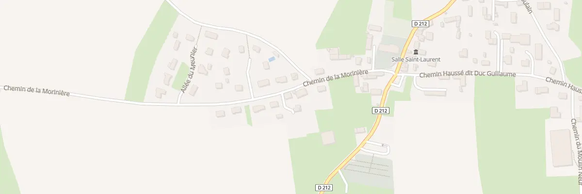 Plan du 9 Chemin de la Morinière à Vieux