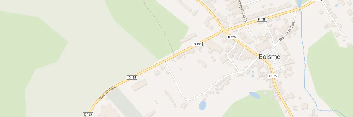 Plan du 17 Rue du Parc à Boismé