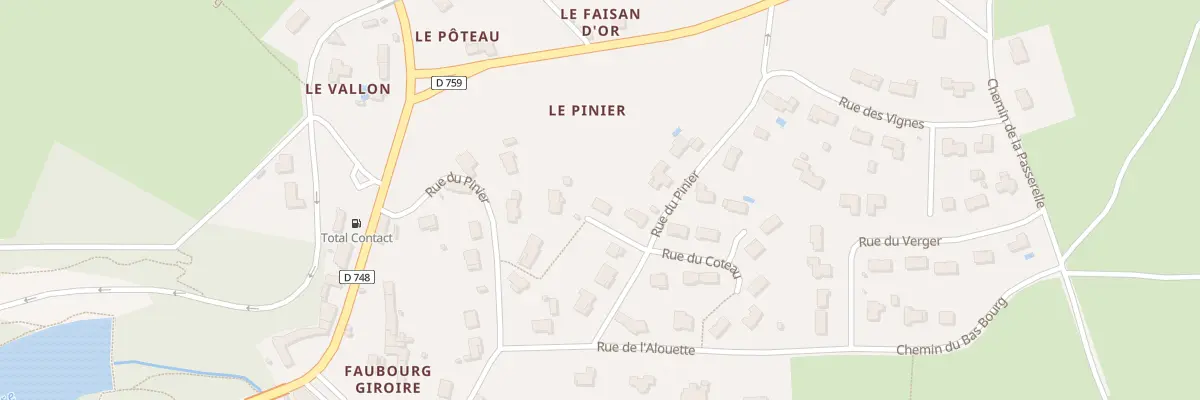Plan du 4 Imp des Lilas Breuil S Argento à Argentonnay