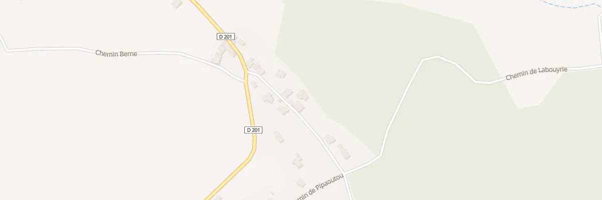 Plan du 5 Rte d’Aubin à Momas