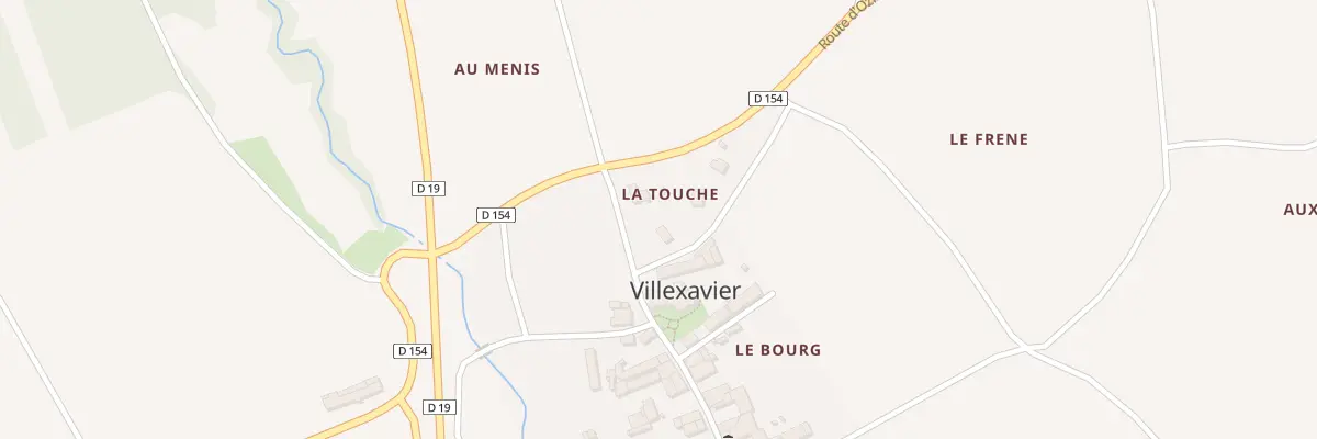 Plan du 5007B La Touche à Villexavier