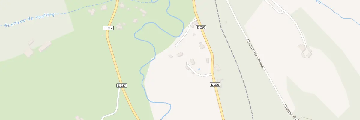 Plan de Che du Moulin à Saint-Faust