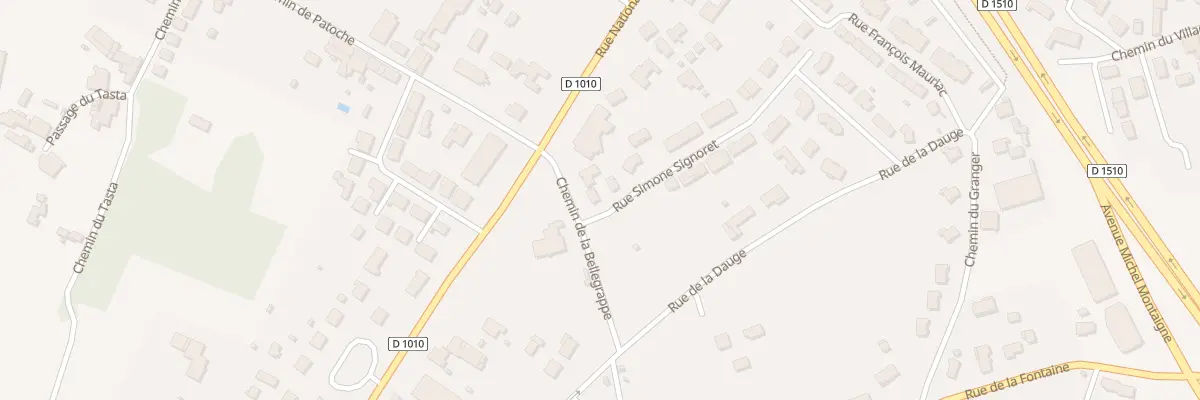 Plan du 2 Rue Simone Signoret à Saint-André-de-Cubzac