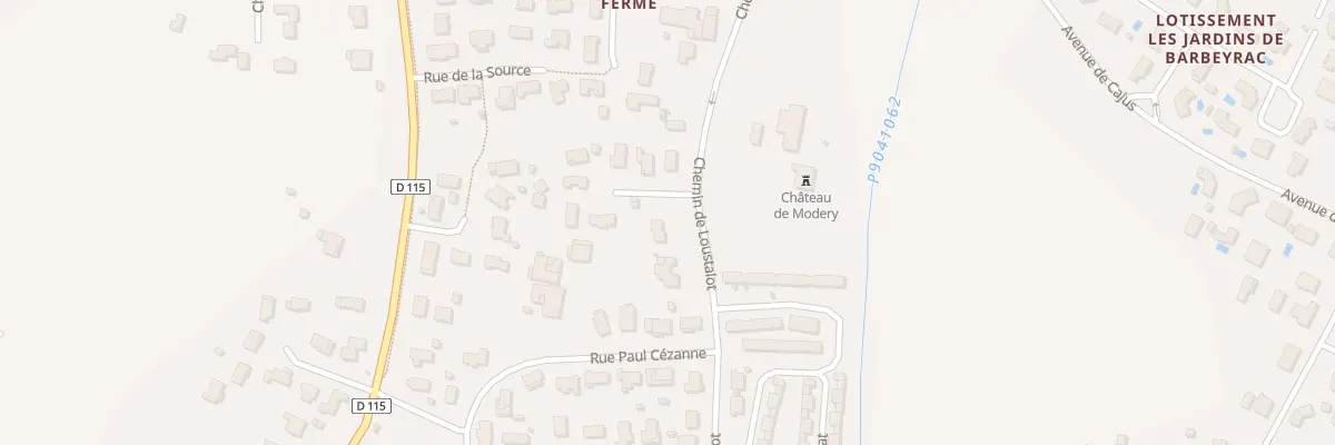 Plan du 21 Che de Loustalot à Saint-Loubès