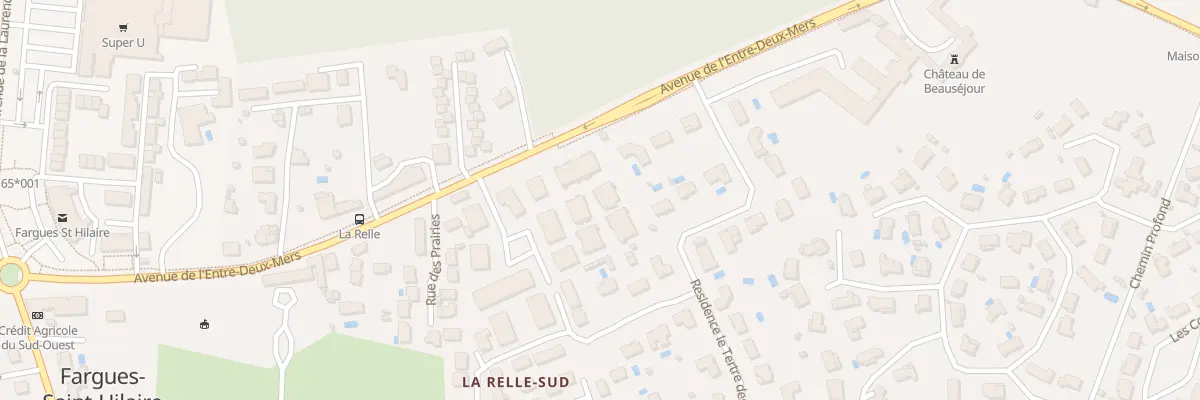 Plan du 88 Av de l’Entre Deux Mers à Fargues-Saint-Hilaire