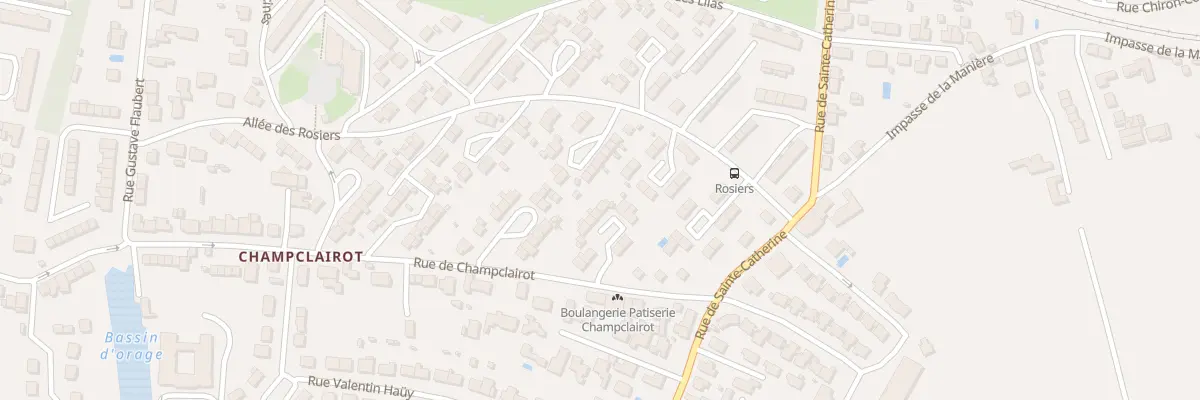 Plan du 5 Imp des Iris à Niort