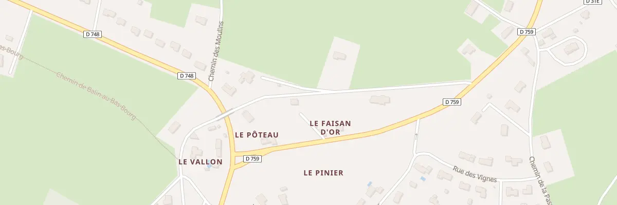 Plan du 16 Imp des Tapisseries Breuil à Argentonnay