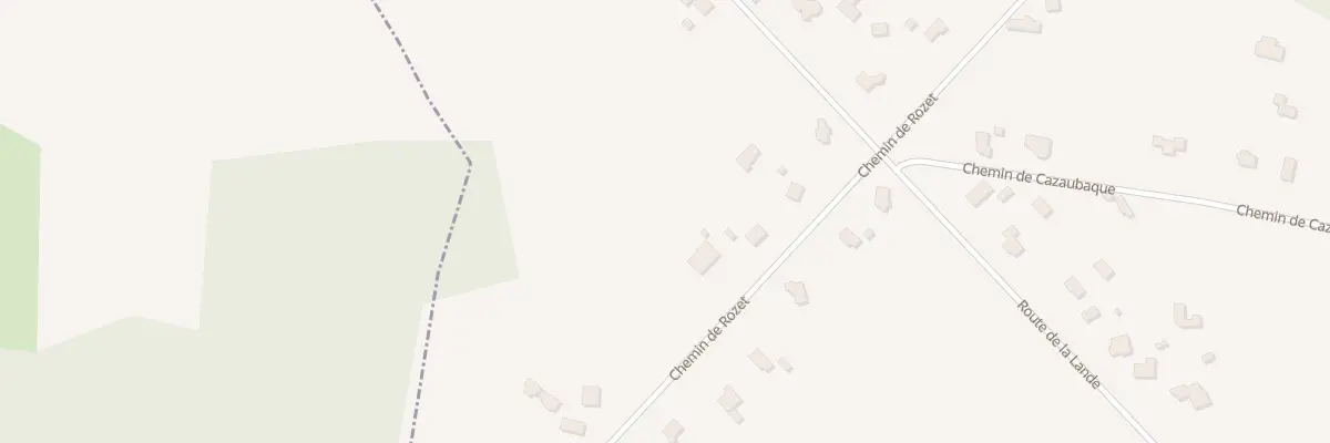 Plan du 81 Che de Rozet à Lignan-de-Bordeaux