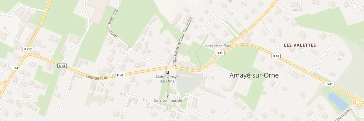 Plan du 3 Gr Grande Rue à Amayé-sur-Orne