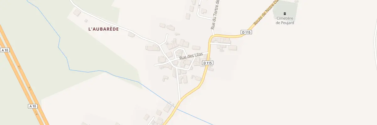Plan du 51 Le Bourg à Peujard