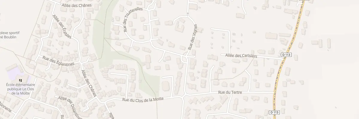 Plan du 19 Rue des Vignes à Verrières-en-Anjou