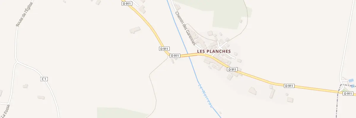 Plan du 60 Les Planches à Cahan