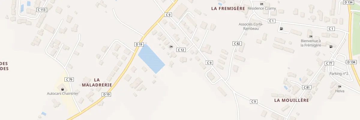 Plan du 16 Rue de la Marronnerie à Jonzac
