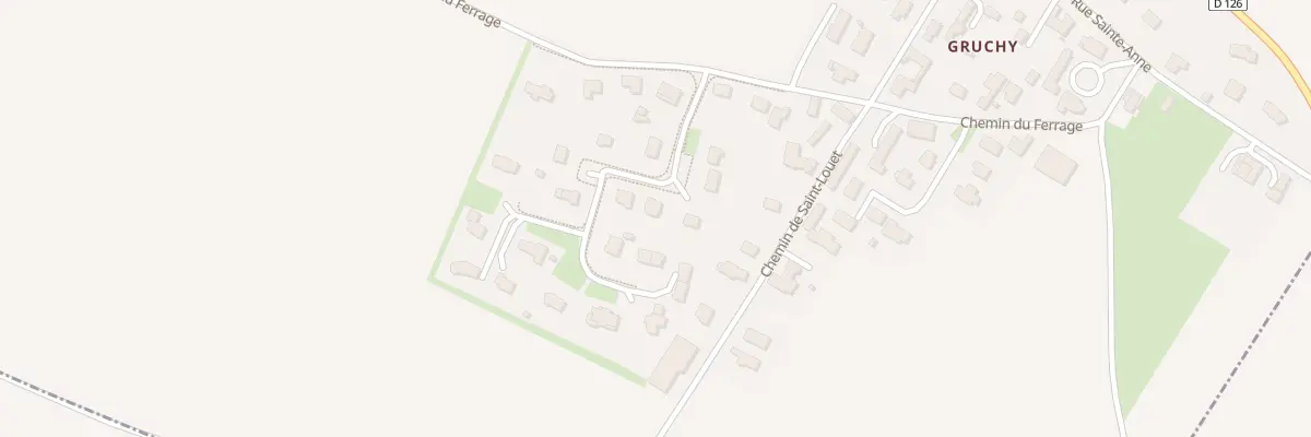 Plan du 12 Rue Porte des Champs à Rosel