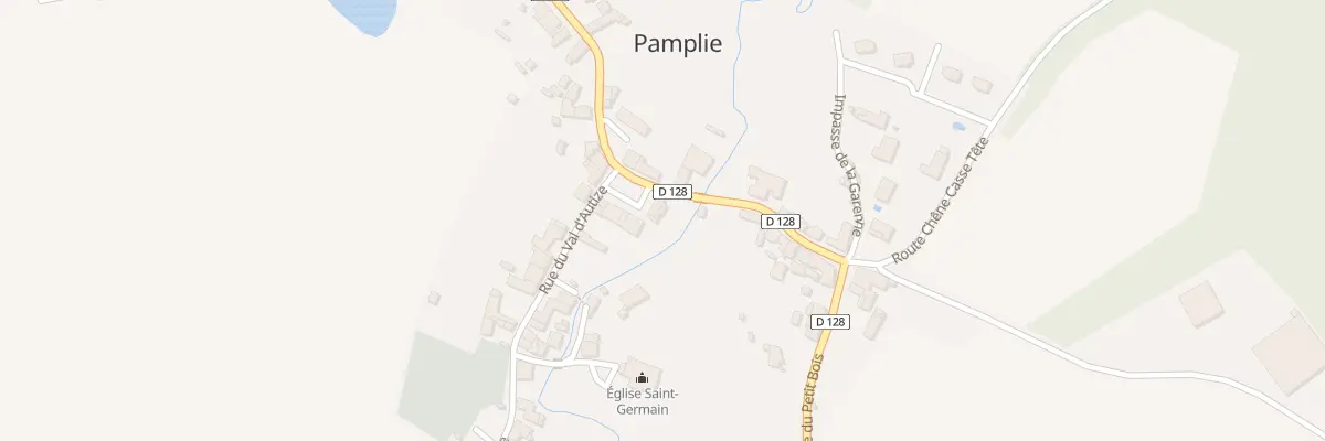 Plan du 6 Pl des Tilleuls à Pamplie